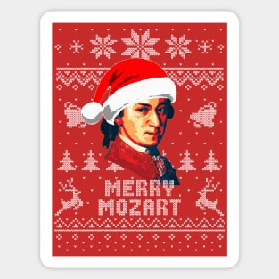 Merry Mozart Sticker